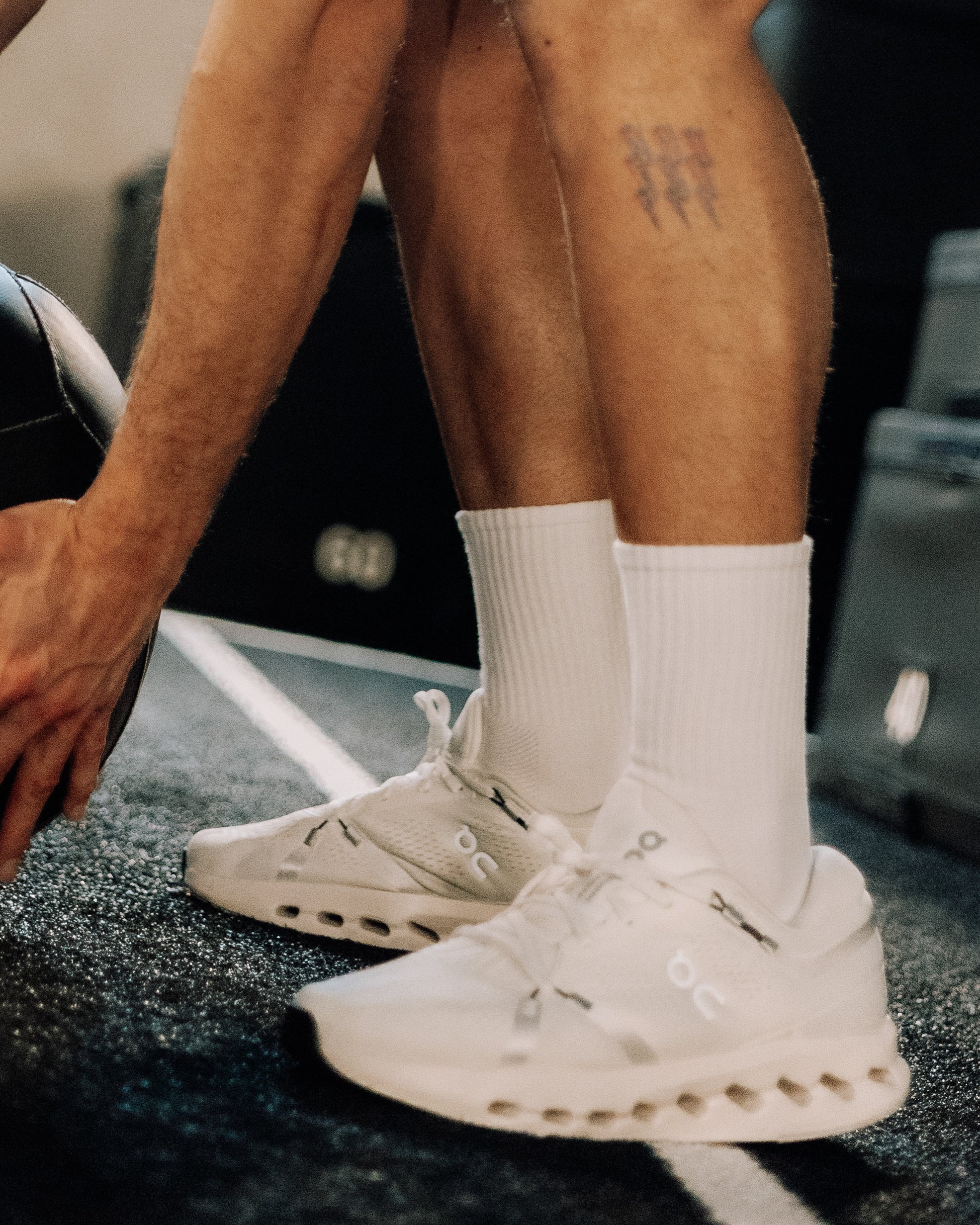 Athletic Socks  - White (2 Pack)