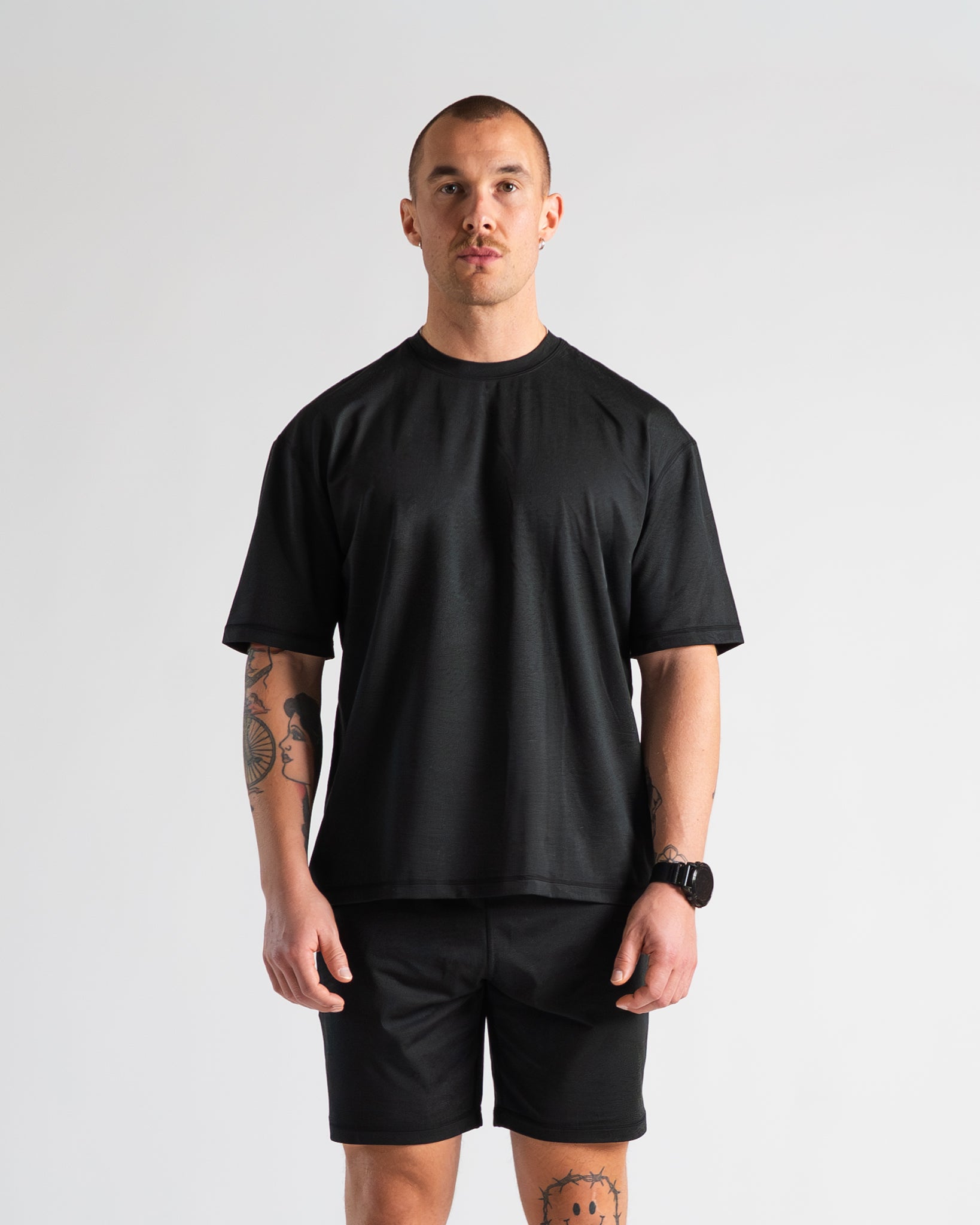 ActiveLoom™ Oversized T-Shirt - Black